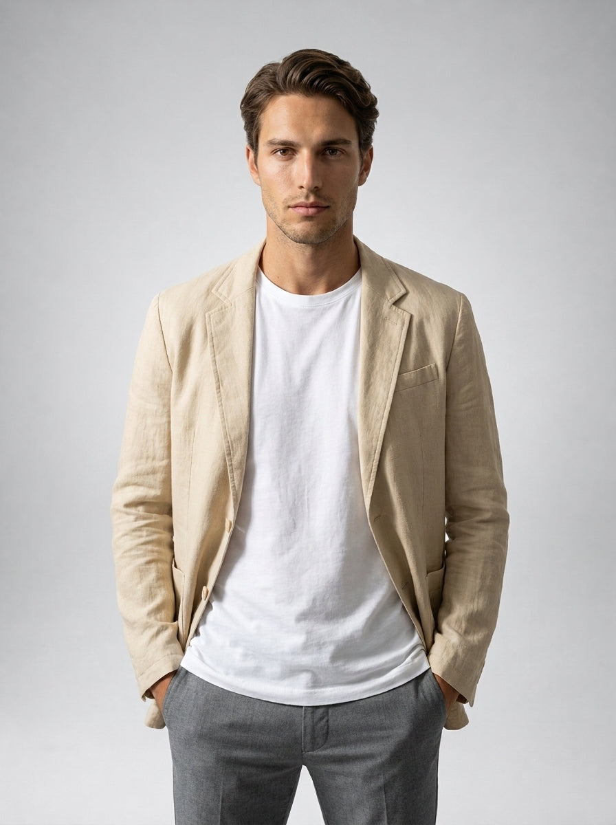 Men's Notch Lapel Blazer