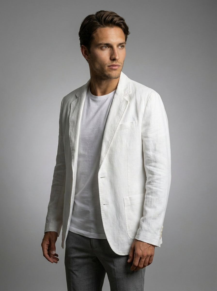 Men's Notch Lapel Blazer