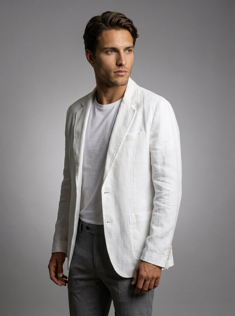 Men's Notch Lapel Blazer
