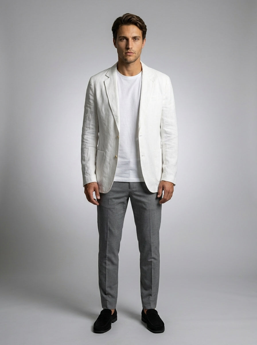 Men's Notch Lapel Blazer