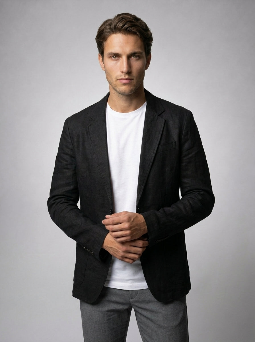Men's Notch Lapel Blazer