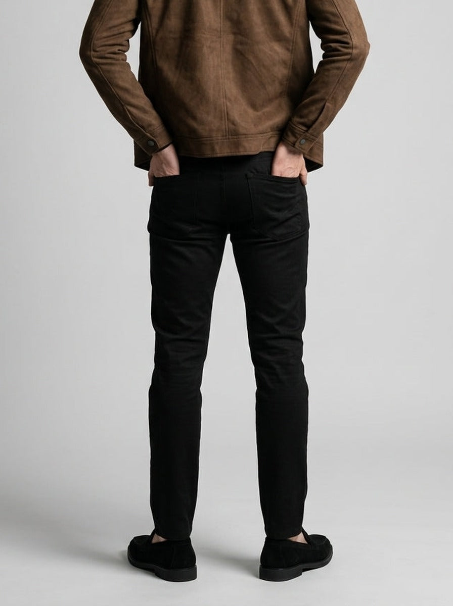 Men's Autumn Brushed Full Zip Jacket with Stand Collar