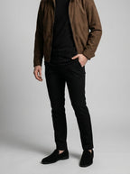 Men's Autumn Brushed Full Zip Jacket with Stand Collar