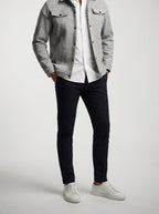 Men's Autumn Brushed Snap Front Overshirt