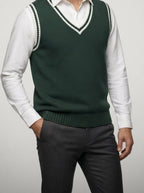 Men's Autumn Cable Knit Sleeveless Jumper Vest