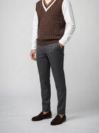 Men's Autumn Cable Knit Sleeveless Jumper Vest