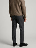Men's Autumn Check Full Zip Jacket with Spread Collar