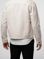 Men's Autumn Corduroy Collar Cotton Canvas Jacket