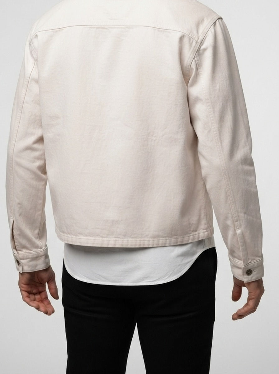 Men's Autumn Corduroy Collar Cotton Canvas Jacket