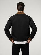 Men's Autumn Corduroy Collar Cotton Canvas Jacket
