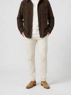 Men's Autumn Corduroy Long Sleeve Overshirt