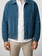Men's Autumn Corduroy Zip-Up Jacket