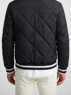 Men's Autumn Diamond Quilted Full Zip Jacket