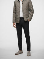 Men's Autumn Diamond Quilted Overshirt