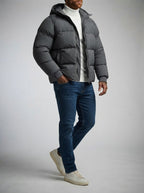 Men's Autumn Essential Hooded Puffer Jacket