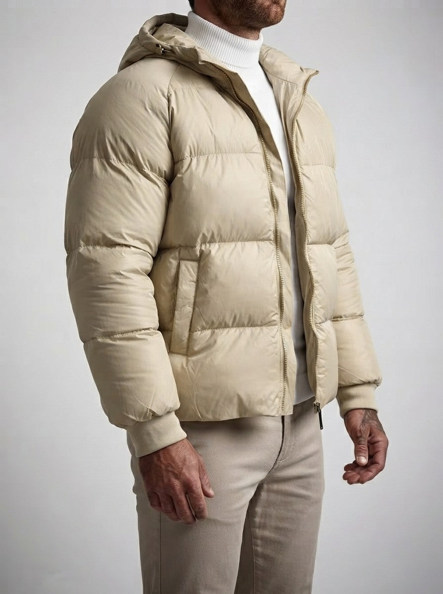Men's Autumn Essential Hooded Puffer Jacket