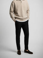 Men's Autumn Knit Polo Collar Jumper