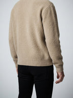 Men's Autumn Knit Polo Collar Jumper