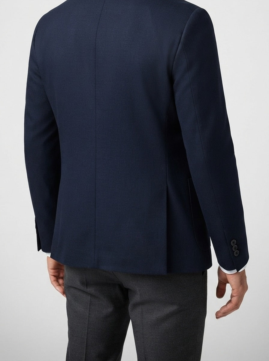 Men's Autumn Padded Jacket with Point Collar