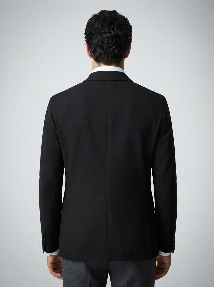 Men's Autumn Padded Jacket with Point Collar