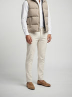 Men's Autumn Padded Quilted Hooded Gilet