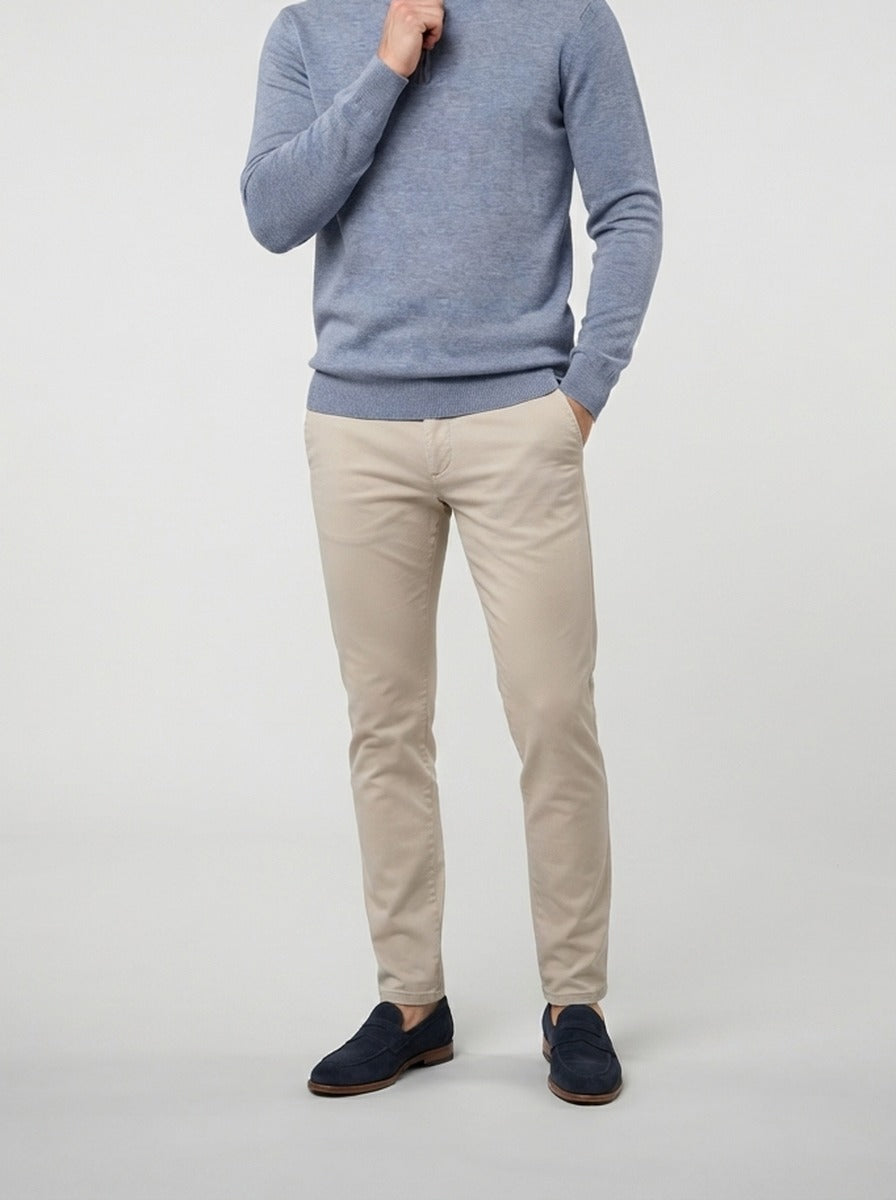 Men's Autumn Quarter Zip Knit Jumper