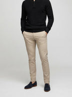 Men's Autumn Quarter Zip Knit Jumper