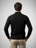 Men's Autumn Quarter Zip Knit Jumper