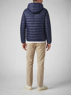 Men's Autumn Quilted Puffer Jacket with Hood