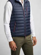 Men's Autumn Quilted Stand Collar Padded Gilet