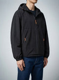 Men's Autumn Relaxed Fit Hooded Windproof Jacket with Zip Pockets