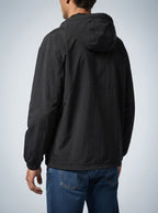 Men's Autumn Relaxed Fit Hooded Windproof Jacket with Zip Pockets