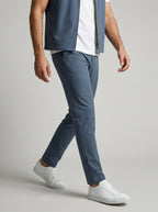 Men's Autumn Reversible Gilet and Slim Trousers Two-Piece Set