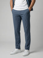 Men's Autumn Reversible Gilet and Slim Trousers Two-Piece Set