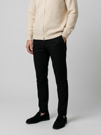 Men's Autumn Ribbed Wool Cashmere Zip-Up Cardigan