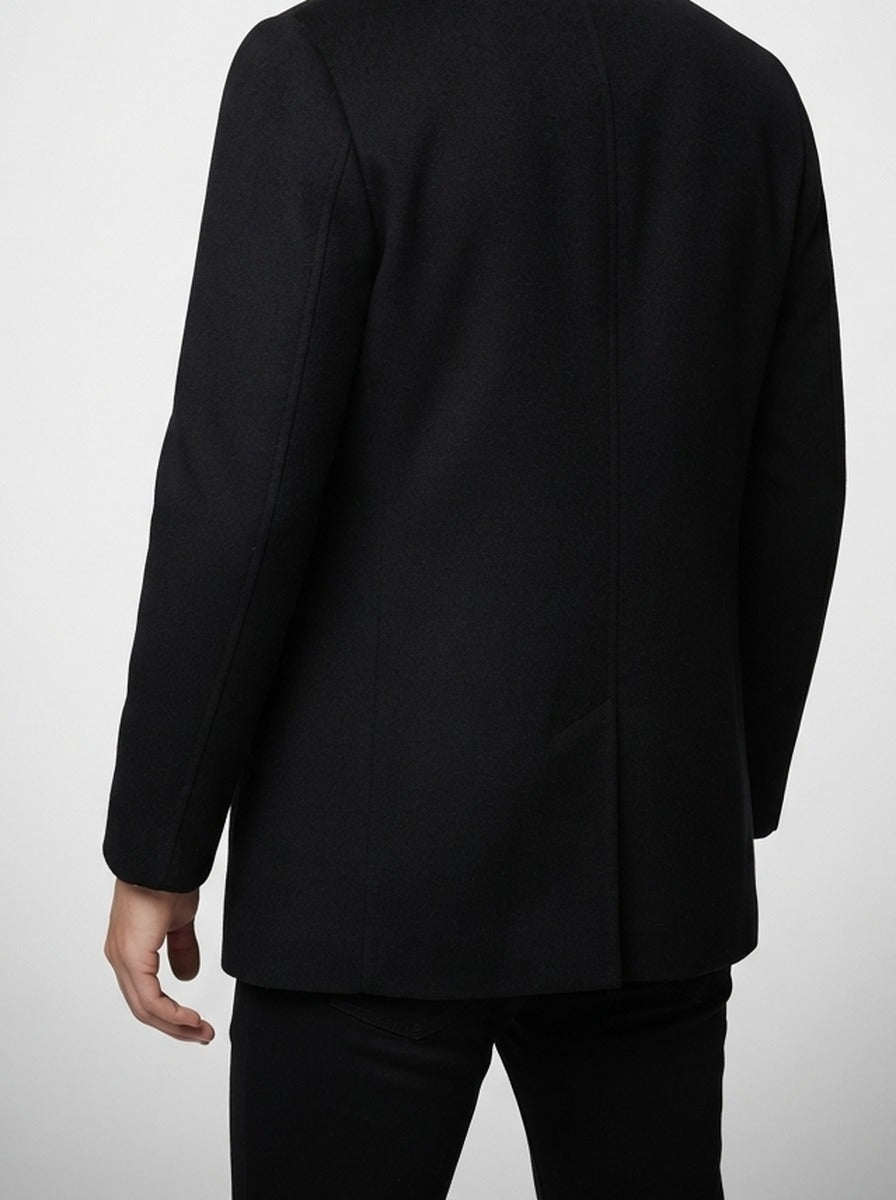 Men's Autumn Single Breasted Point Collar Coat
