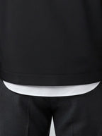 Men's Autumn Twill Zip Front Bomber Jacket