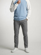 Men's Autumn Waffle Knit Quarter Zip Jumper