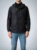 Men's Autumn Waterproof Rain Jacket with Snap Storm Flap