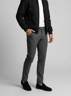 Men's Autumn Zip Front Stand Collar Flight Jacket