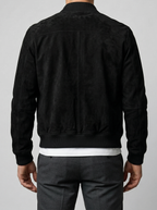 Men's Autumn Zip Front Stand Collar Flight Jacket