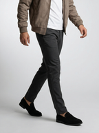 Men's Autumn Zip Front Stand Collar Flight Jacket