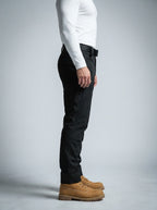 Men's Casual Cargo Trousers with Belt Loop Waistband
