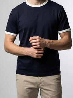 Navy/White