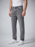 Men's Casual Regular Fit Denim Jeans with Front Pocket Construction