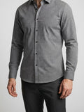 Men's Casual Slim Fit Check Cotton Shirt