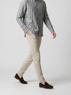 Men's Casual Striped Linen Shirt