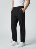 Men's Casual Track Pants with Drawstring Ankle Cuff