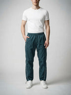 Men's Casual Track Pants with Drawstring Ankle Cuff