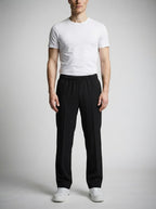 Men's Casual Wide Leg Sweatpants with Elasticated Waist